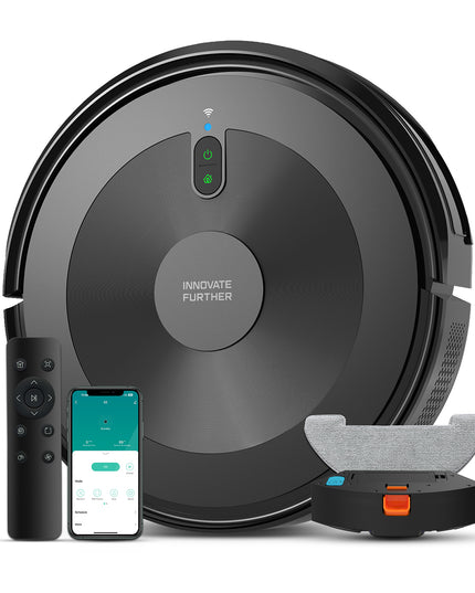 Aspirateur robot 3 en 1 avec Alexa et contrôle via application. 