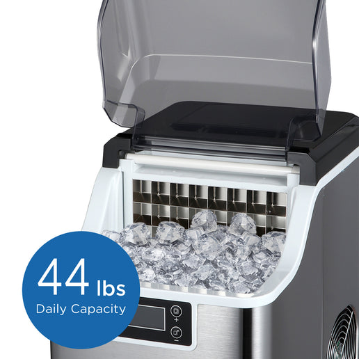 Machine à glaçons de comptoir autonome 45 lb