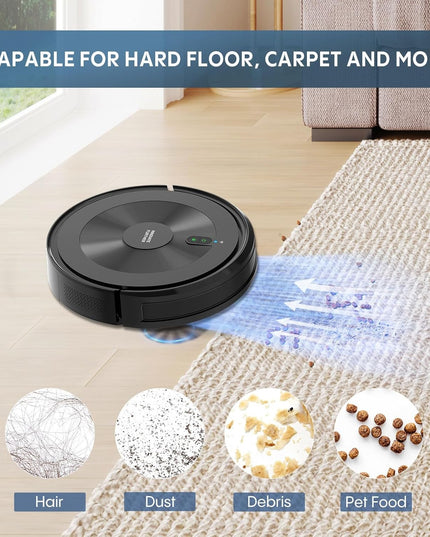 Aspirateur robot 3 en 1 avec Alexa et contrôle via application. 