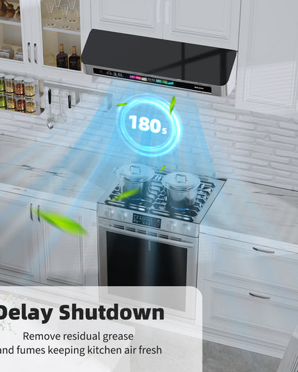 Hotte de cuisinière à conduit sous armoire de 30 po et 900 pi³/min
