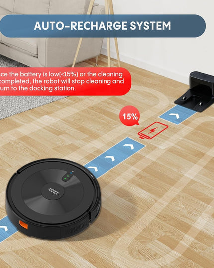Aspirateur robot 3 en 1 avec Alexa et contrôle via application. 