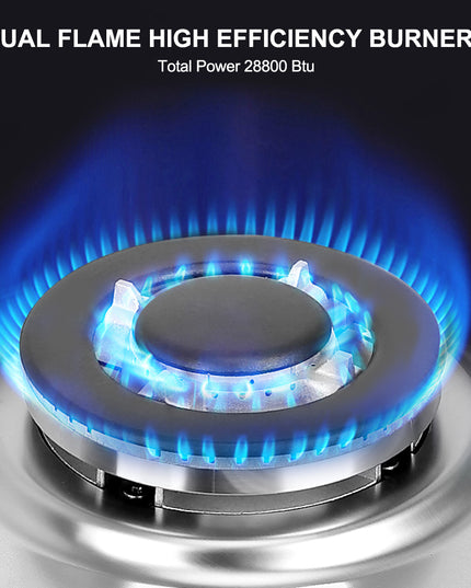 Plaque de cuisson à gaz encastrable de 76 cm (30 po) à 5 brûleurs en acier inoxydable